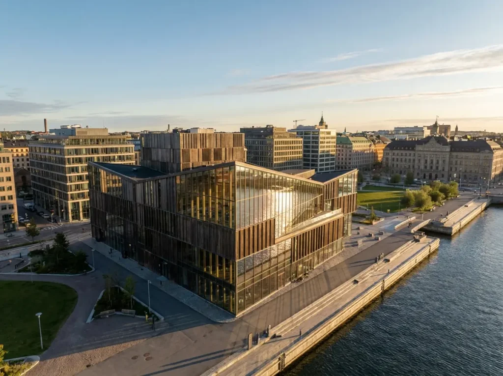 Byggprojekt och arkitekturfoto
