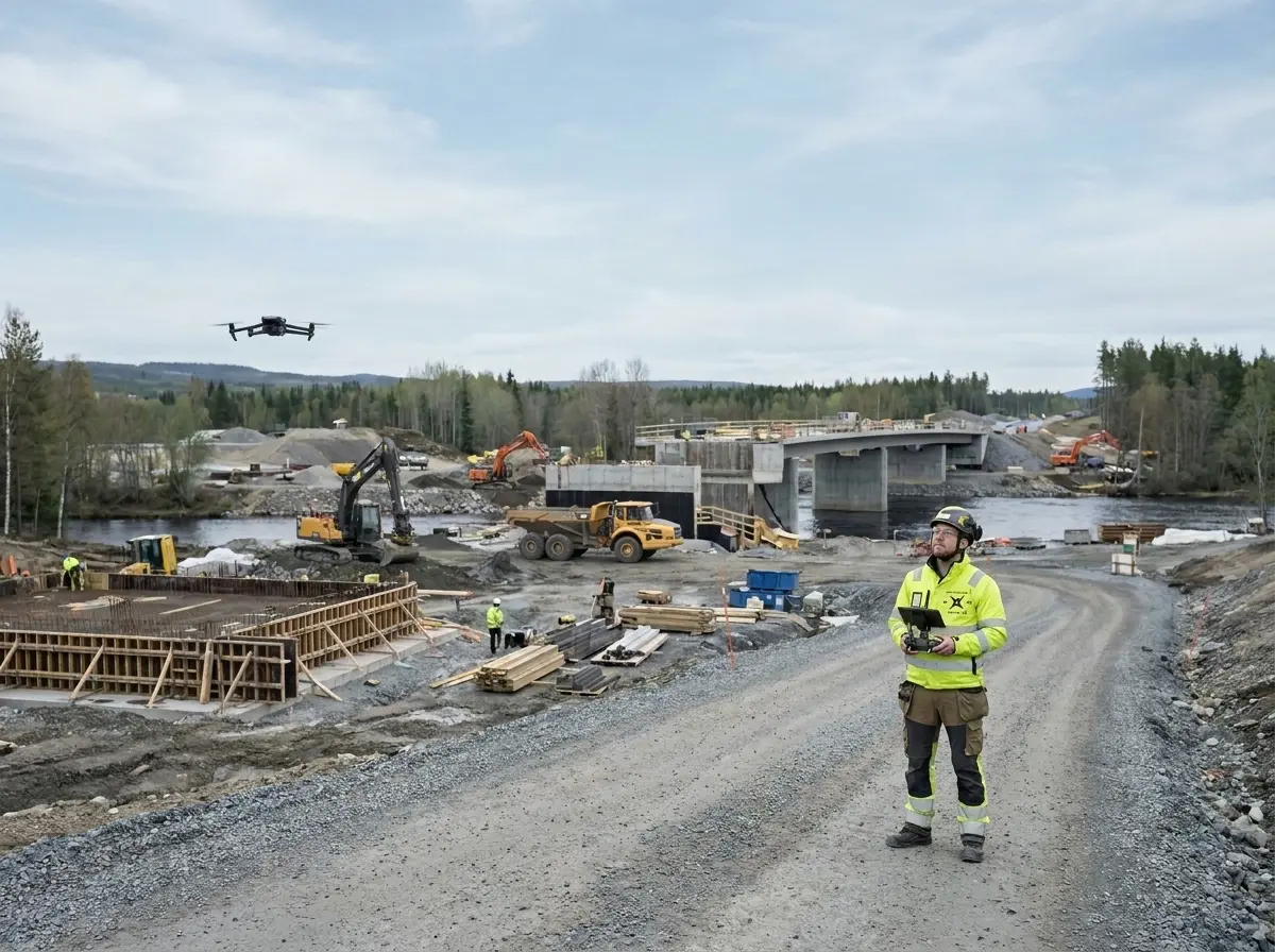 Övervakning med drönare